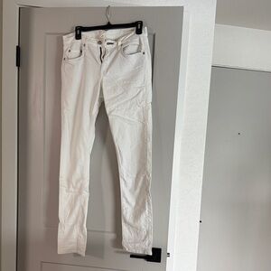 rag & bone Women's white Skinny Jeans